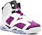 (Kanak-kanak) Air Jordan 6 Retro GG 'Vivid Pink' 543390-127