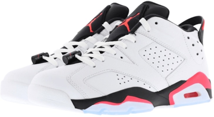 (大童款) Air Jordan 6 复刻低帮 BG '红外线'篮球鞋 768881-123 Lookbook (大童款) Air Jordan 6 复刻低帮 BG '红外线'篮球鞋 768881-123