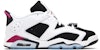 (Sekolah Rendah) Air Jordan 6 Retro Low GG 'Fuchsia' 768878-107