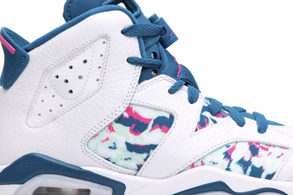 (Grade School) Air Jordan 6 Retro White Laser Fuchsia Green Abyss 543390-153 Order (Grade School) Air Jordan 6 Retro White Laser Fuchsia Green Abyss 543390-153