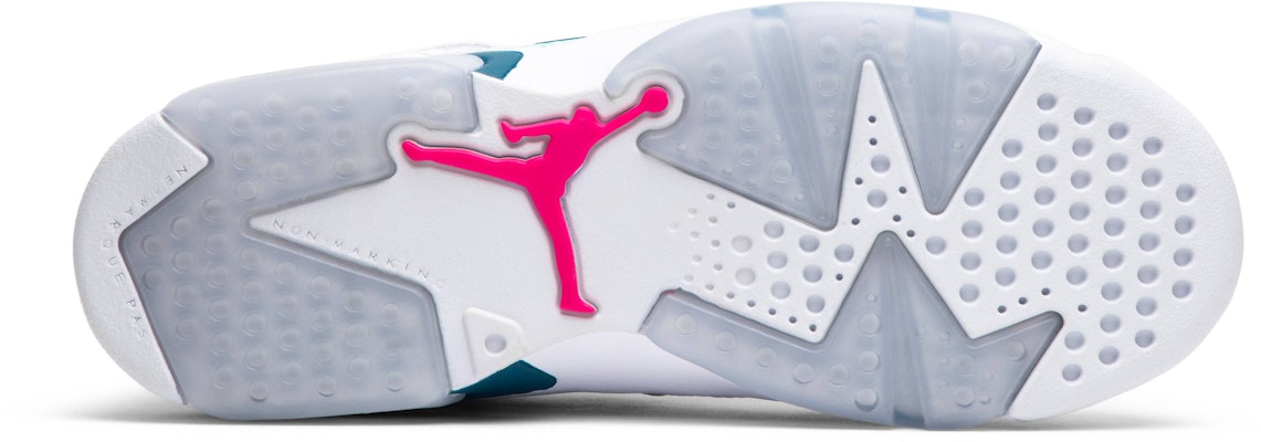 (Grade School) Air Jordan 6 Retro White Laser Fuchsia Green Abyss 543390-153 Shop (Grade School) Air Jordan 6 Retro White Laser Fuchsia Green Abyss 543390-153