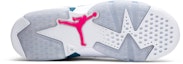 Shop (Kanak-Kanak) Air Jordan 6 Retro Laser Putih Fuchsia Hijau Abyss 543390-153