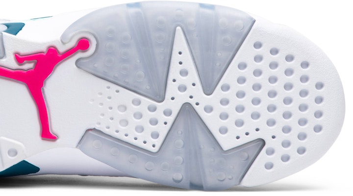 (Grade School) Air Jordan 6 Retro White Laser Fuchsia Green Abyss 543390-153 Purchase (Grade School) Air Jordan 6 Retro White Laser Fuchsia Green Abyss 543390-153