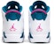 (Kanak-Kanak) Air Jordan 6 Retro Laser Putih Fuchsia Hijau Abyss 543390-153