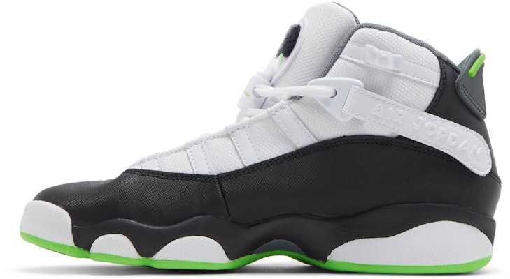 (Kanak-Kanak Sekolah) Air Jordan 6 Rings 'Altitude Green' 323419-130 Lookbook (Kanak-Kanak Sekolah) Air Jordan 6 Rings 'Altitude Green' 323419-130