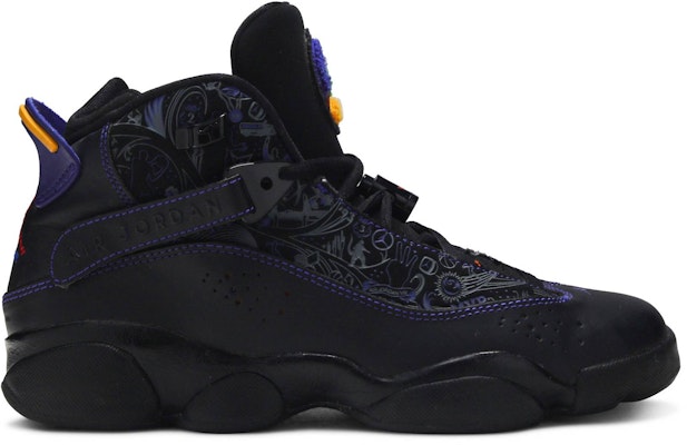 (Grade School) Air Jordan 6 Rings 'Black' 323419-061 Buy (Grade School) Air Jordan 6 Rings 'Black' 323419-061