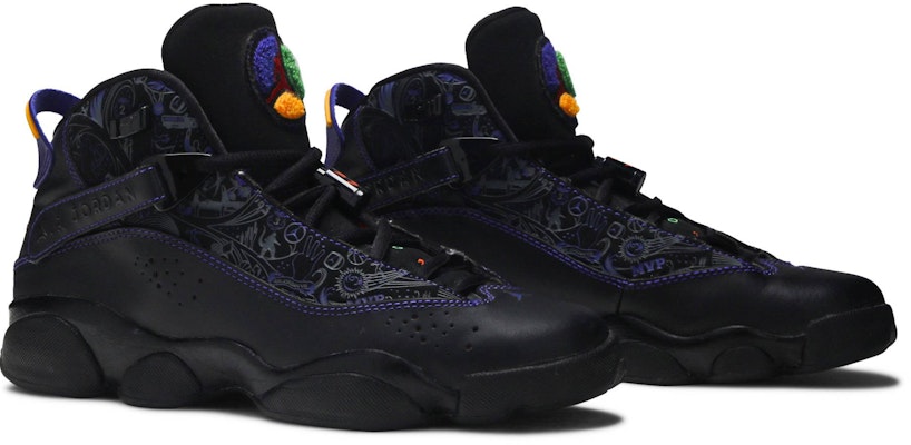 (Grade School) Air Jordan 6 Rings 'Black' 323419-061 Cheap (Grade School) Air Jordan 6 Rings 'Black' 323419-061