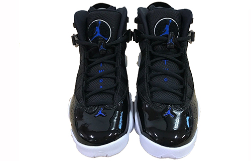 Lookbook (Aire Escolar) Air Jordan 6 Rings 'Negro Azul' 323419-016