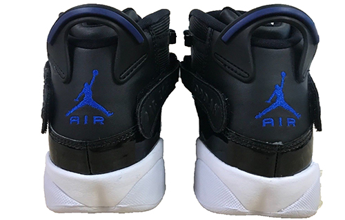 Shop (Aire Escolar) Air Jordan 6 Rings 'Negro Azul' 323419-016