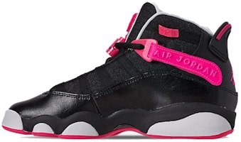 (Grade School) Air Jordan 6 Rings 'Black Pink' 323399-061 (Grade School) Air Jordan 6 Rings 'Black Pink' 323399-061