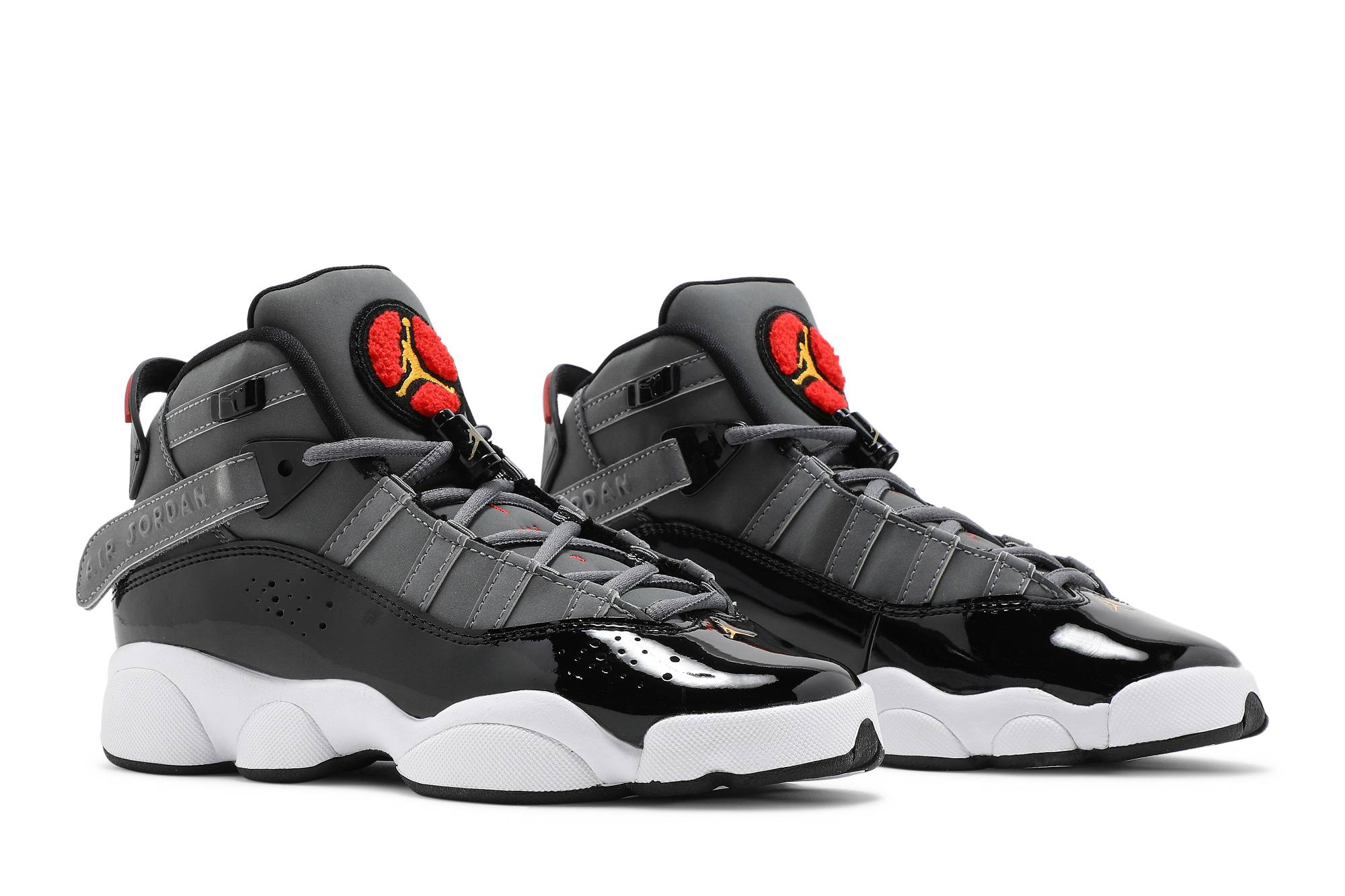 Cheap (小學款) Air Jordan 6 Rings 'Light Graphite' 323419-022