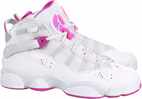 Lookbook (Grade School) Air Jordan 6 Rings 'Platinum Fuchsia' 323399-011