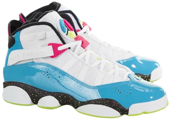 (小学款) Air Jordan 6 Rings '南海滩' 运动鞋 CK0031-100 Lookbook (小学款) Air Jordan 6 Rings '南海滩' 运动鞋 CK0031-100