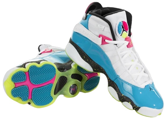 (小学款) Air Jordan 6 Rings '南海滩' 运动鞋 CK0031-100 Details for (小学款) Air Jordan 6 Rings '南海滩' 运动鞋 CK0031-100