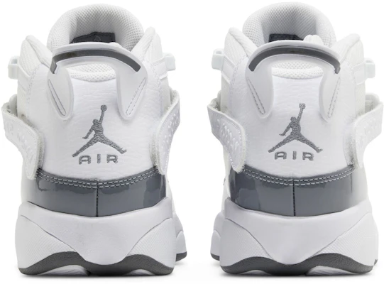 (A Scuola) Air Jordan 6 Rings ''Bianco Cool Grey'' 323419-121 Details for (A Scuola) Air Jordan 6 Rings ''Bianco Cool Grey'' 323419-121