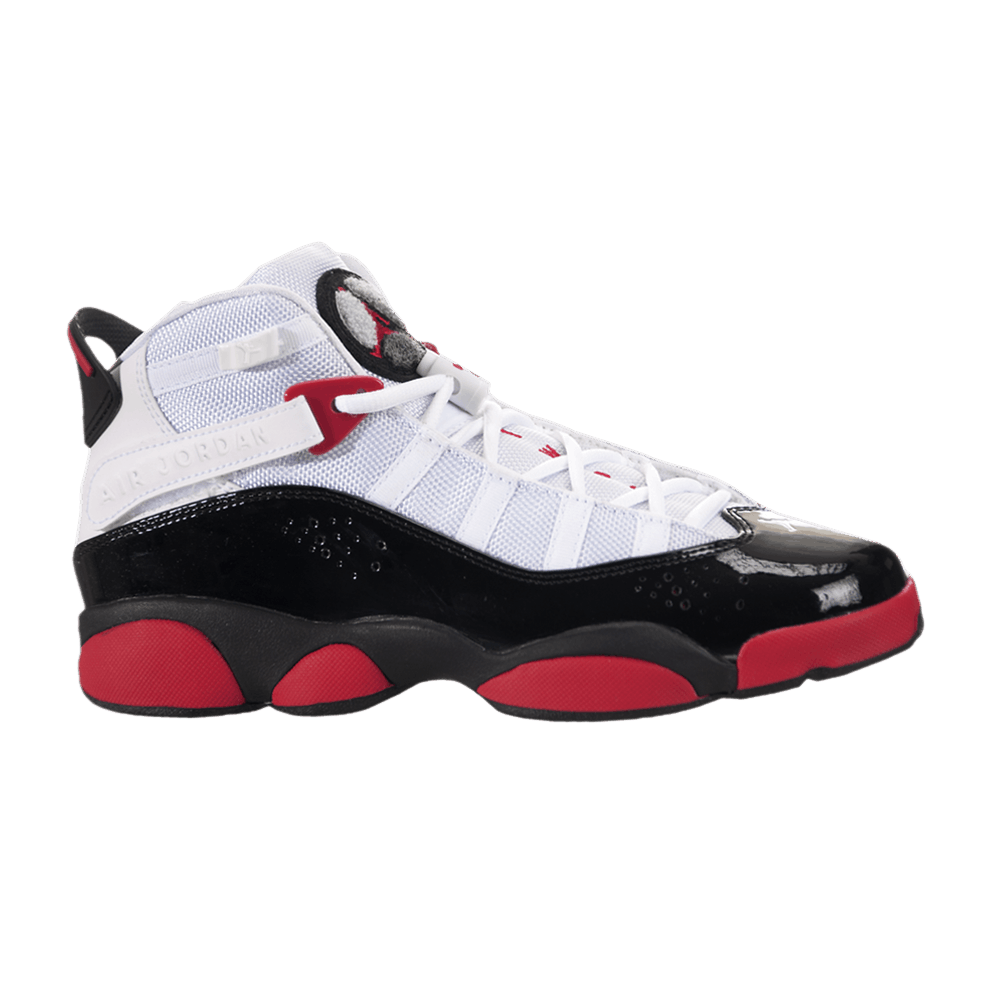 (Grade School) Air Jordan 6 Rings 'White Legion Red' 323399-119
