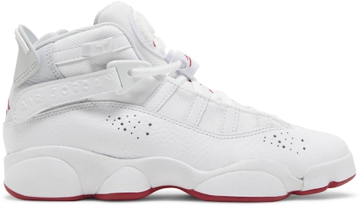 (大童款) Air Jordan 6 Rings '白色神秘芙蓉' 323419-116 Buy (大童款) Air Jordan 6 Rings '白色神秘芙蓉' 323419-116