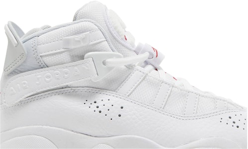 (大童款) Air Jordan 6 Rings '白色神秘芙蓉' 323419-116 Order (大童款) Air Jordan 6 Rings '白色神秘芙蓉' 323419-116