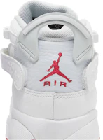 Sizing (Grade School) Air Jordan 6 Rings 'White Mystic Hibiscus' 323419-116