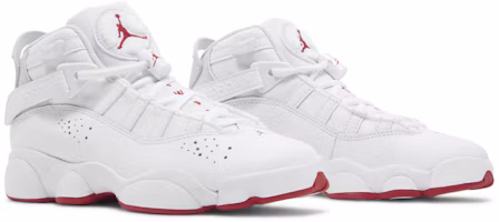 Cheap (Grade School) Air Jordan 6 Rings 'White Mystic Hibiscus' 323419-116