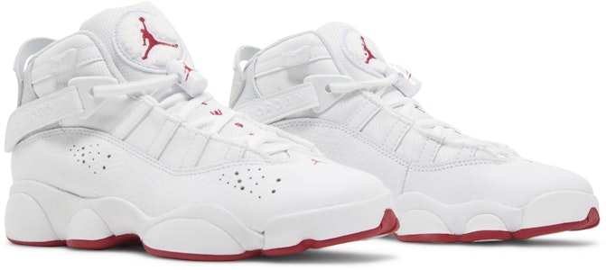 (大童款) Air Jordan 6 Rings '白色神秘芙蓉' 323419-116 Cheap (大童款) Air Jordan 6 Rings '白色神秘芙蓉' 323419-116