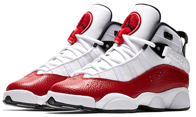 (초등학생) 에어 조던 6 링스 '화이트 레드' 323419-120 Lookbook (초등학생) 에어 조던 6 링스 '화이트 레드' 323419-120