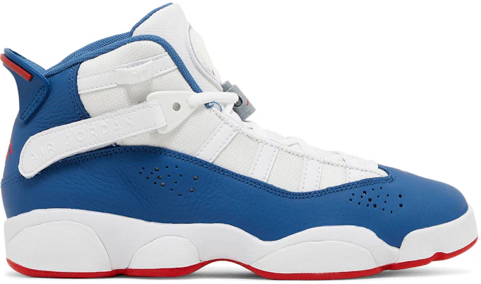 (Kanak-Kanak) Air Jordan 6 Rings 'Putih True Blue' 323419-140 Buy (Kanak-Kanak) Air Jordan 6 Rings 'Putih True Blue' 323419-140