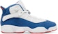 (Kanak-Kanak) Air Jordan 6 Rings 'Putih True Blue' 323419-140