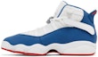 Lookbook (Kanak-Kanak) Air Jordan 6 Rings 'Putih True Blue' 323419-140