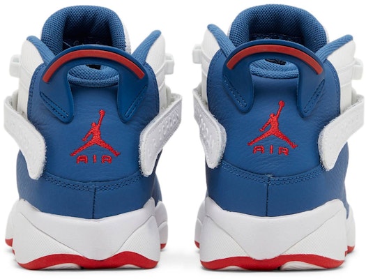 (Kanak-Kanak) Air Jordan 6 Rings 'Putih True Blue' 323419-140 Details for (Kanak-Kanak) Air Jordan 6 Rings 'Putih True Blue' 323419-140