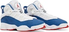 Cheap (Kanak-Kanak) Air Jordan 6 Rings 'Putih True Blue' 323419-140