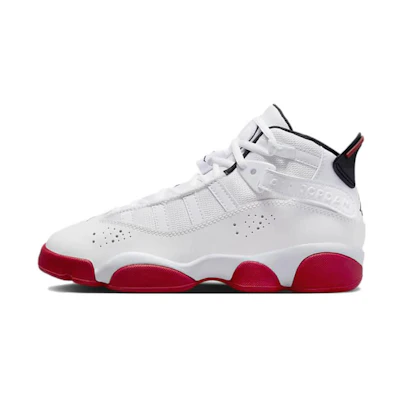 (GS) Jordan 6 Rings 'White University Red'