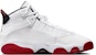 (Kanak-kanak) Air Jordan 6 Rings 'Putih University Merah' 323419-160