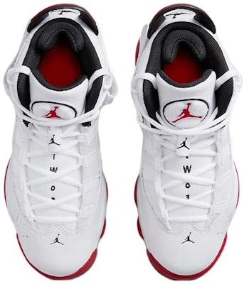 (Año Escolar) Air Jordan 6 Rings 'Blanco Rojo Universitario' 323419-160 Shop (Año Escolar) Air Jordan 6 Rings 'Blanco Rojo Universitario' 323419-160