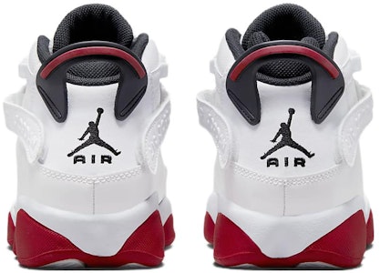 (小学) Air Jordan 6 Rings '白色大学红' 童鞋 323419-160 Purchase (小学) Air Jordan 6 Rings '白色大学红' 童鞋 323419-160
