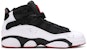 (Kanak-Kanak Sekolah) Air Jordan 6 Rings BG 'Hitam Putih Merah Gym' 323419-012