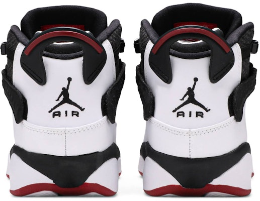 (Grade School) Air Jordan 6 Rings BG 'Black White Gym Red' 323419-012 Details for (Grade School) Air Jordan 6 Rings BG 'Black White Gym Red' 323419-012