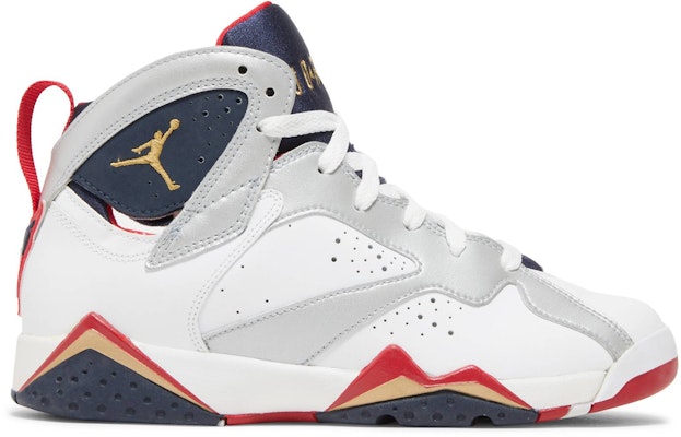 (Grade School) Air Jordan 7 Retro 2012 'Olympic' 304774-135 Buy (Grade School) Air Jordan 7 Retro 2012 'Olympic' 304774-135