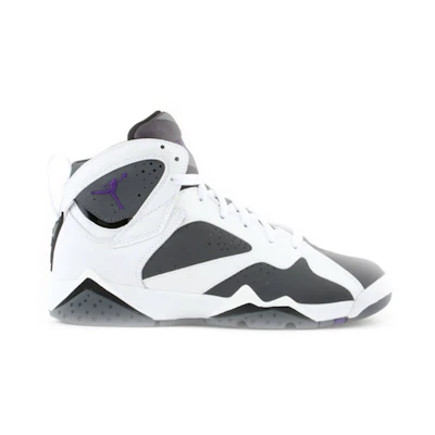(GS) Jordan 7 Retro 'White Varsity Purple'