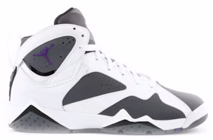 (Grade School) Air Jordan 7 Retro 'White Varsity Purple' 304774-151 (Grade School) Air Jordan 7 Retro 'White Varsity Purple' 304774-151