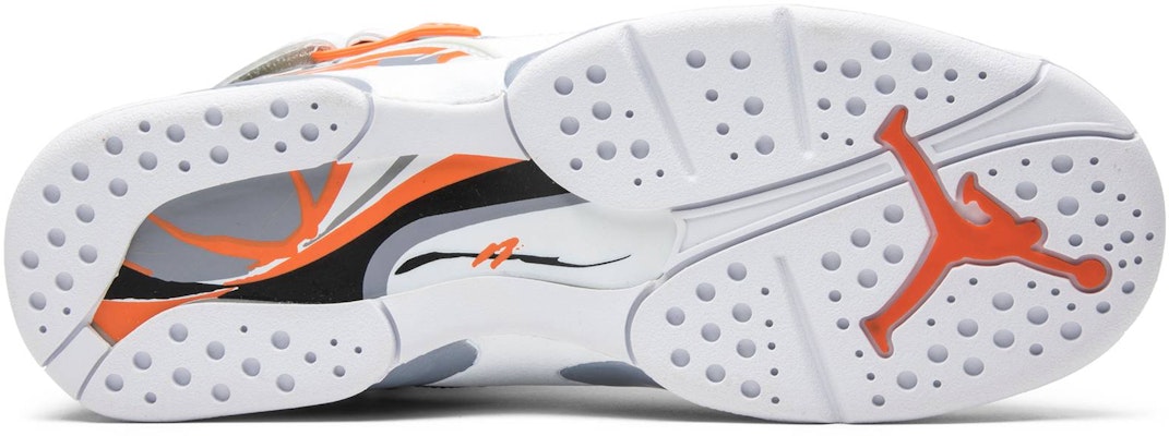 에어 조던 8 레트로 '오렌지 블레이즈 (GS)' 305368-102 Shop 에어 조던 8 레트로 '오렌지 블레이즈 (GS)' 305368-102