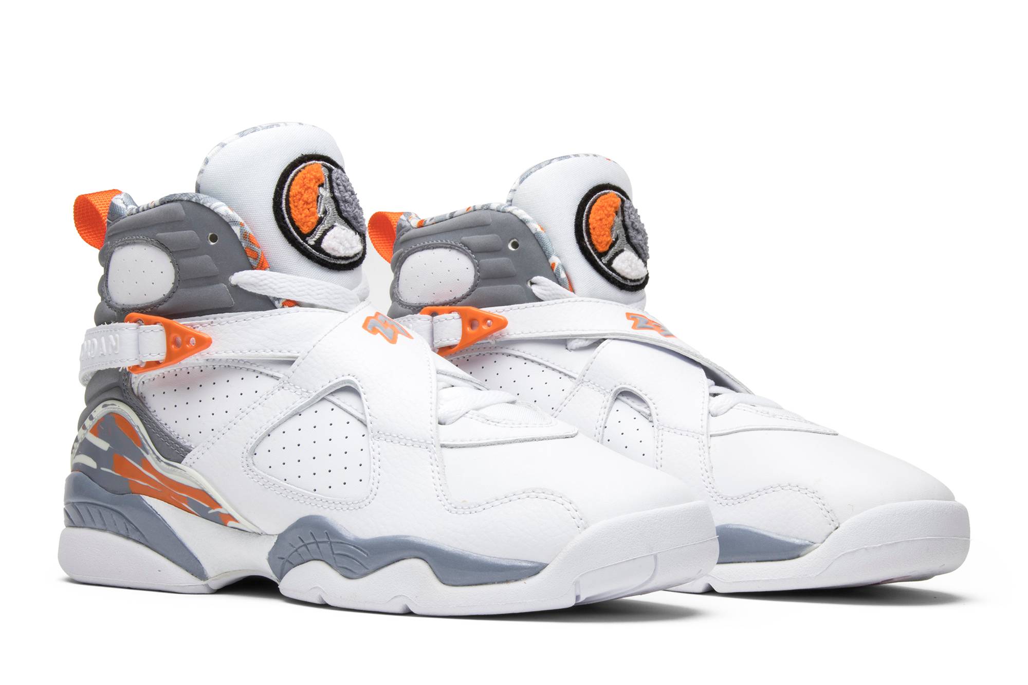 Cheap 에어 조던 8 레트로 '오렌지 블레이즈 (GS)' 305368-102