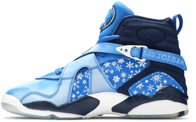 (大童款) Air Jordan 8 復刻版 '雪花' 305368-400 Lookbook (大童款) Air Jordan 8 復刻版 '雪花' 305368-400