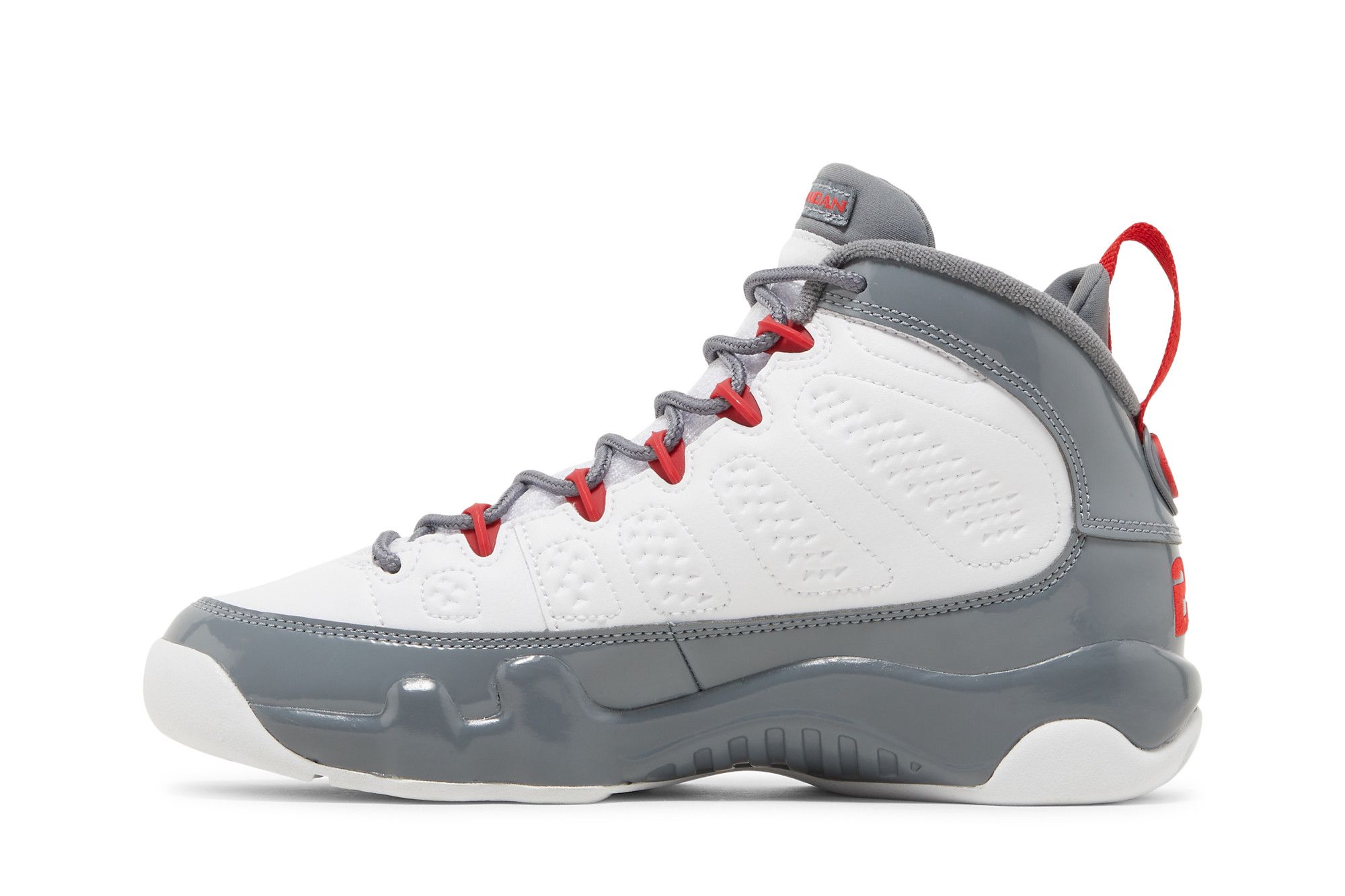 Shop (Grade School) Air Jordan 9 Retro ''Fire Red'' Jugend-Sneaker 302359-162