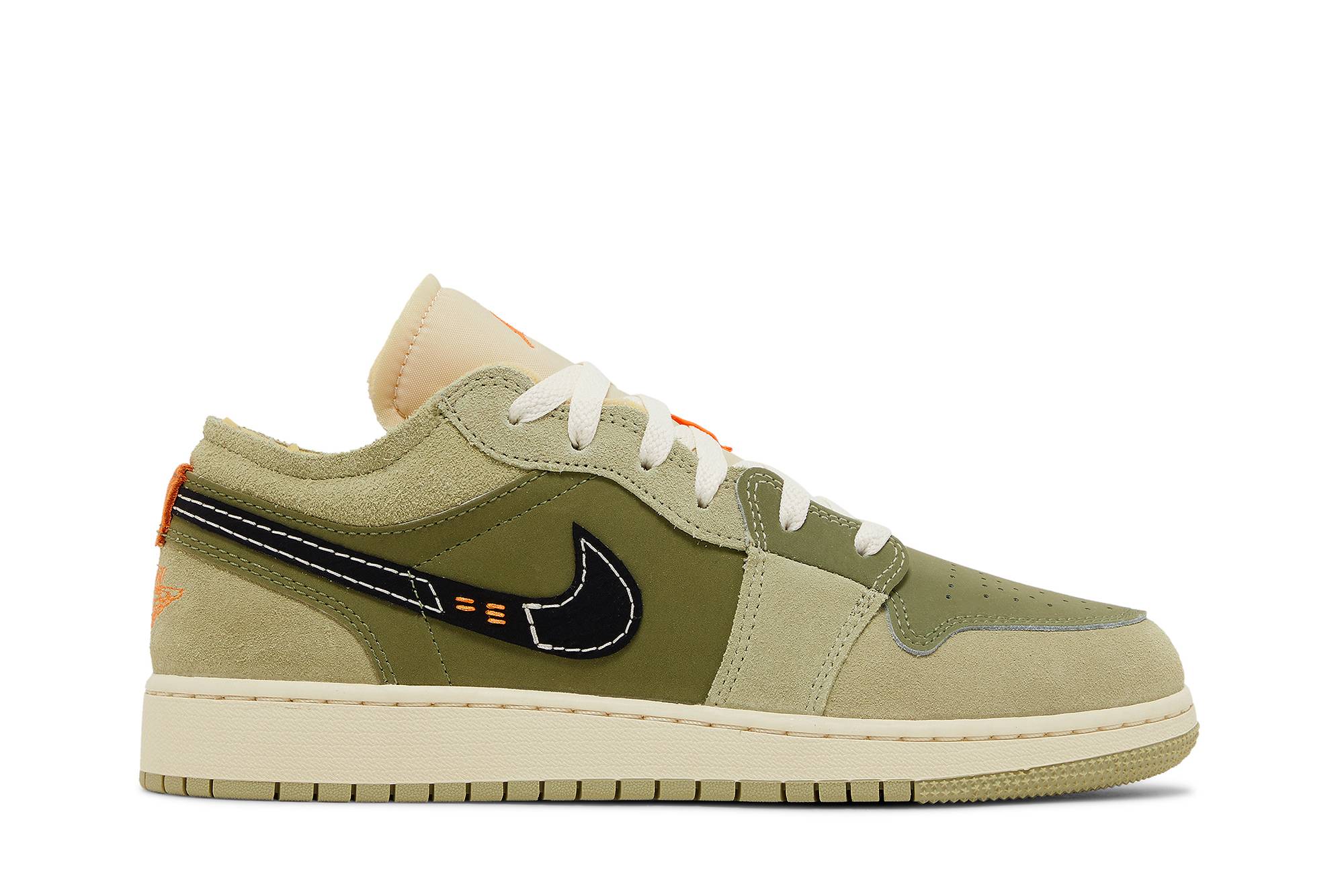 Buy Grade School Air Jordan Air 1 Low SE Craft Sky J Light Olive FD9092 300 Novelship