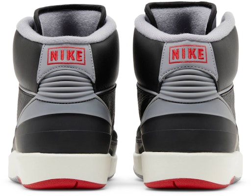 (Grade School) Air Jordan Air 2 Retro 'Black Cement' DQ8562-001 Details for (Grade School) Air Jordan Air 2 Retro 'Black Cement' DQ8562-001