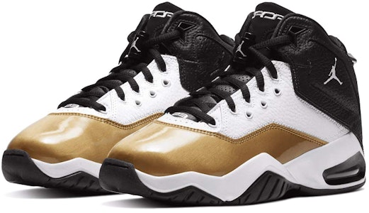 (Kanak-Kanak) Air Jordan B'Loyal 'Putih Hitam Emas' CT1604-100 Lookbook (Kanak-Kanak) Air Jordan B'Loyal 'Putih Hitam Emas' CT1604-100