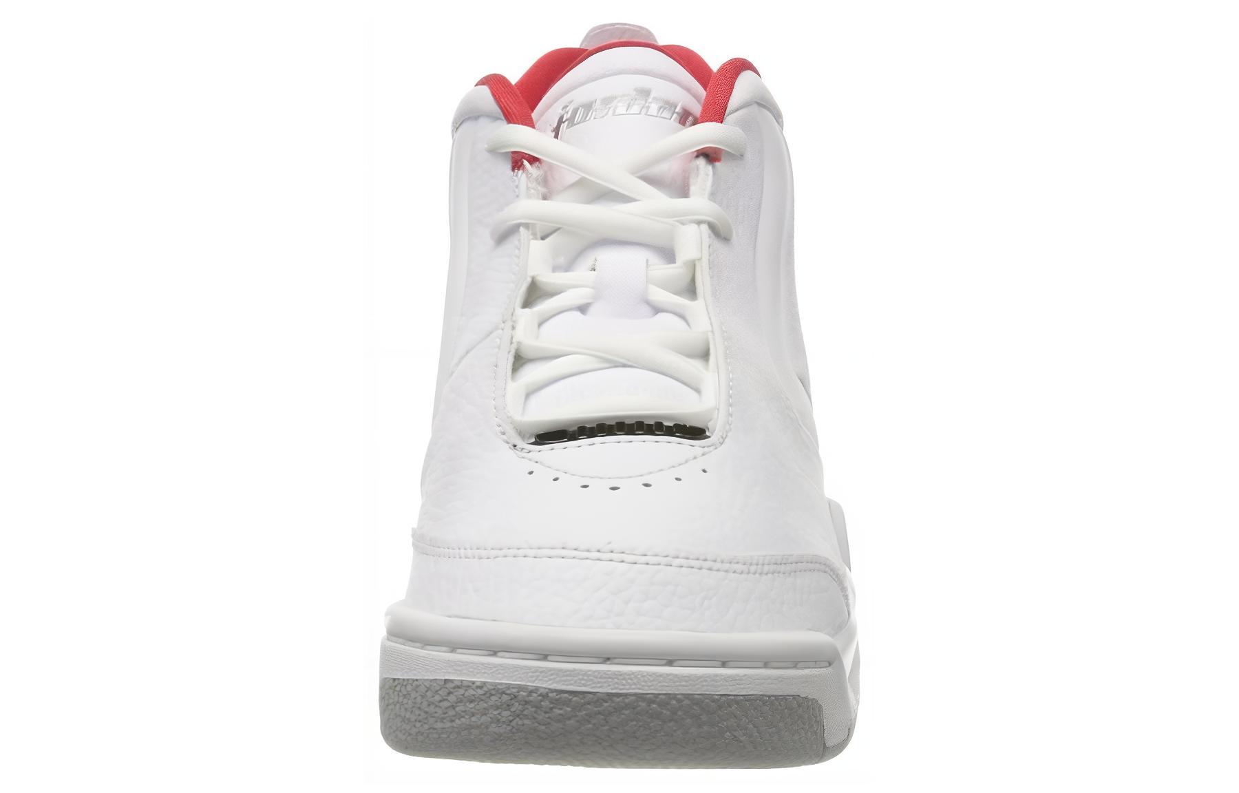 Shop (小童) Air Jordan Big Fund '白黑红' BV6434-100