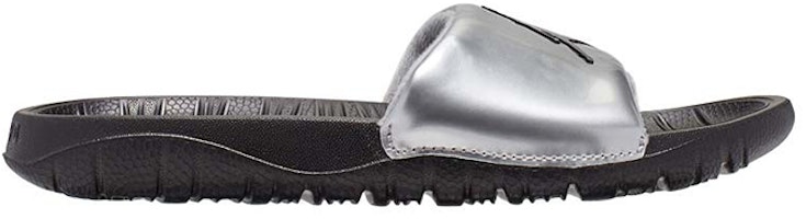 (大童) Air Jordan Break 拖鞋 '金屬銀黑' CD5472-005 Order (大童) Air Jordan Break 拖鞋 '金屬銀黑' CD5472-005