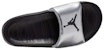 (Kanak-Kanak) Air Jordan Break Slide 'Perak Metalik Hitam' CD5472-005